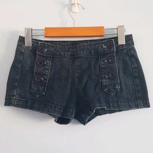 Urban Outfitters Lux sailor jean short shorts